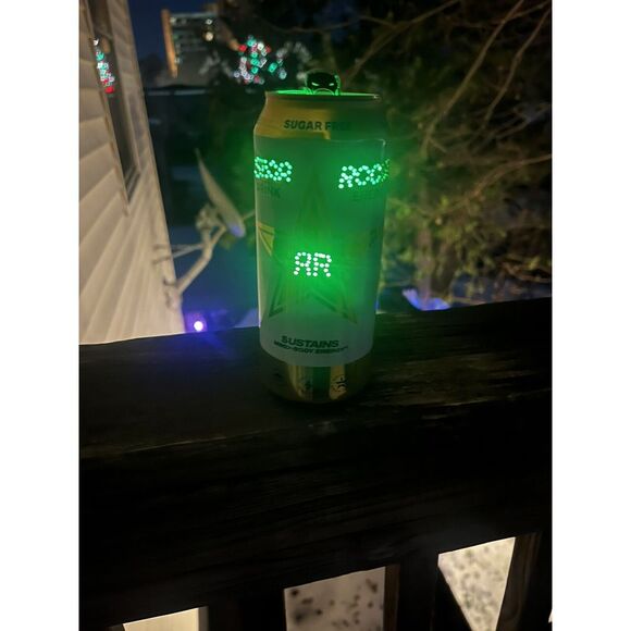 Rockstar Energy Drink‎ Collectible Lamp Can Green Light - Picture 9 of 10